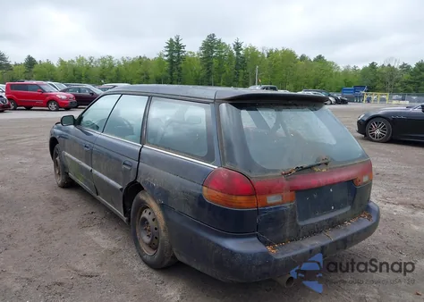 1996 Subaru Legacy L из США, поврежденный, VIN 4S3BK6358T7300748